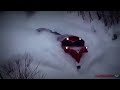 Awesome Powerful Train plow through snow railway tracks - Fantastic Video 1
