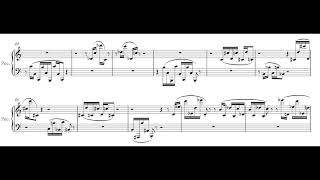 〈 I. Move Quickly (like a mouse)〉from《17 Etudes for Piano, Keyboard and Movie (2017)》(SCORE)