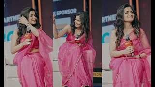 Tamil Serial Actress Dhivyadharshini Saree Navel Latest 2024