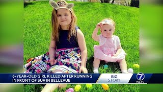 Girl killed after running in front of SUV in Bellevue on Easter