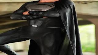 Halloween Black Superhero Cosplay Costume New 52 Clark Kent Zentai Suit Anime Man Boys Male Bodysuit