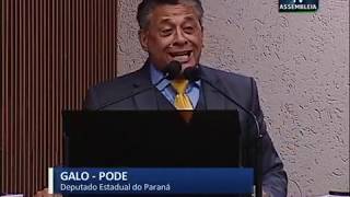 Deputado Galo cobrando o Secretário de Segurança do Paraná por mais segurança no Porto de Paranaguá