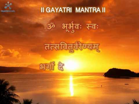 Gayatri mantra with full meaning in English & Hindi