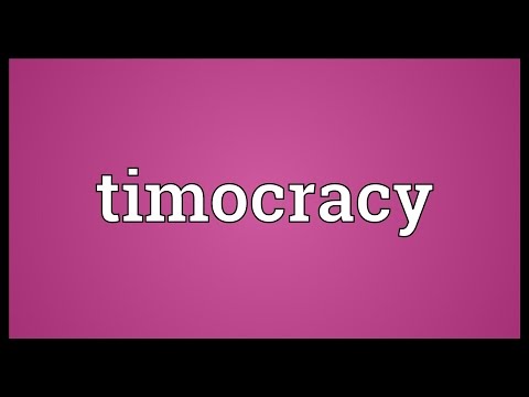 Header of timocracy