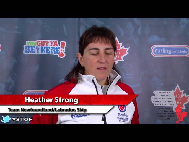 Media Scrum Draw 14 - 2014 Scotties Tournament of Hearts