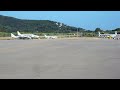 Citation Excel - Short takeoff at Elba airport