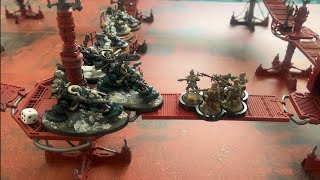 Leagues Of Votann Vs Drukhari Warhammer 40K Battle Report Ash Wastes On Necromunda 380Pts