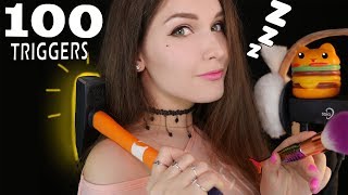 ASMR 100 TRIGGERS To Help You Sleep (1 hour 40 minutes)🌙✨