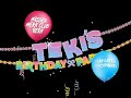 TEKI LATEX BIRTHDAY PARTY