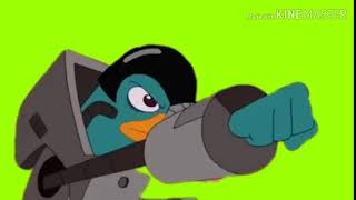 Phineas And Ferbperry The Platyborg Green Screen Masking Pack