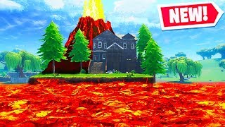 The VOLCANO EVENT Coming in Fortnite! (Fortnite Battle Royale Live Gameplay)