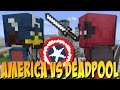 CAPTAIN AMERICA VS DEADPOOL - Minecraft Superhelden #2 [Deuts...