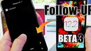 iOS 12.2 Beta 3 Follow-Up | GOOD NEWS !