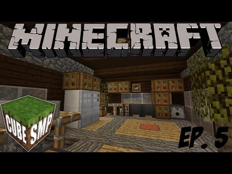 Minecraft Cube SMP: Finishing the House! - Episode 5