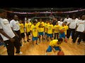 Special Olympics Basketball Player wows Pacers at NBA Cares Basketball Clinic