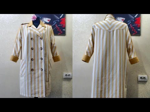 Как сшить из платья халат 74