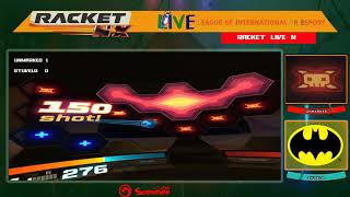 LIVE League Racket NX | Unmarked Vs stuvelo | season 1 - Week 1