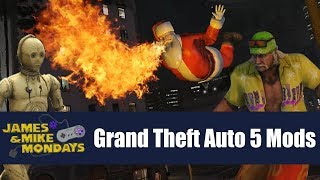 More Grand Theft Auto V mods - James & Mike Mondays