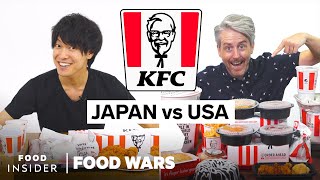 Play this video US vs Japan KFC  Food Wars