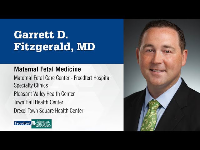Watch Dr. Garrett D. Fitzgerald, obstetrician/gynecologist on YouTube.