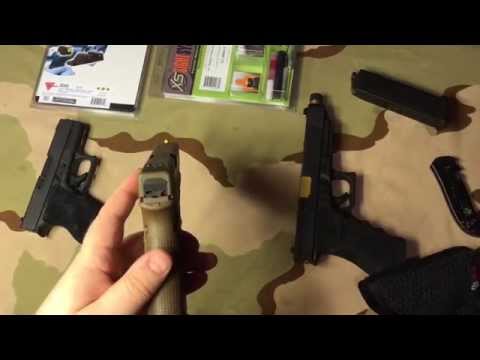How To Install Truglo Sights On A Glock 23