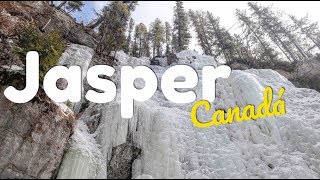 VÍ UNA CASCADA CONGELADA 😍 EN EL MALIGNE CANYON, JASPER ︱ CANADÁ 🇨🇦 #2 ︱ De Viaje con Armando