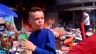 Видео 2017.05.02 - пожар на рынке Юбилейный (Старый Оскол, Oskol.city) от Oskol City, Юбилейный микрорайон, Старый Оскол, Россия