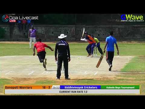Chatrapati Chashak 2019 | Day 2 Session 2 Kakoda Boys | All Goa Tennis Ball Cricket Tournament