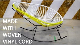 Build a Woven Rocking Chair! A Super Chill Acapulco Chair