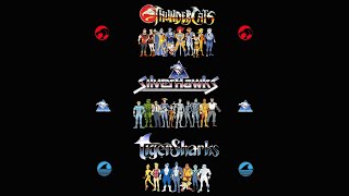 Thundercats Silverhawks Tigersharks
