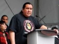 HiMY SYeD -- Yinka Dene Alliance Enbridge Freedom Train Rally David Pecaut Square Toronto May 9 2012