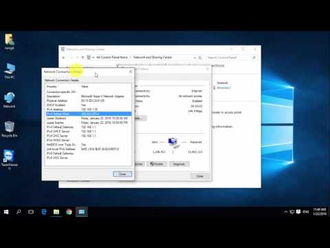 สอนตั้งค่าไอพี IP address คอมฯใน Windows 10, Win 8 1, Win 7