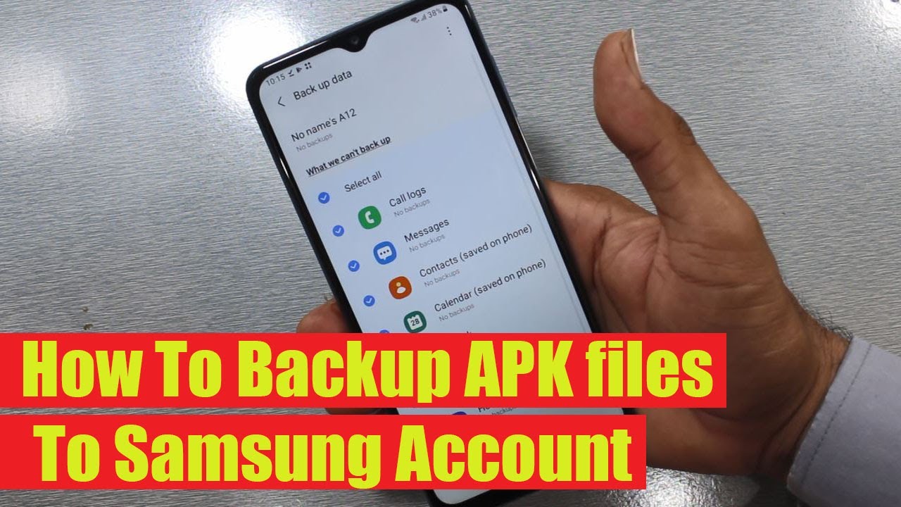 How To Backup APK files To Samsung Account | 2 How To Backup APK files To Samsung Account | 2