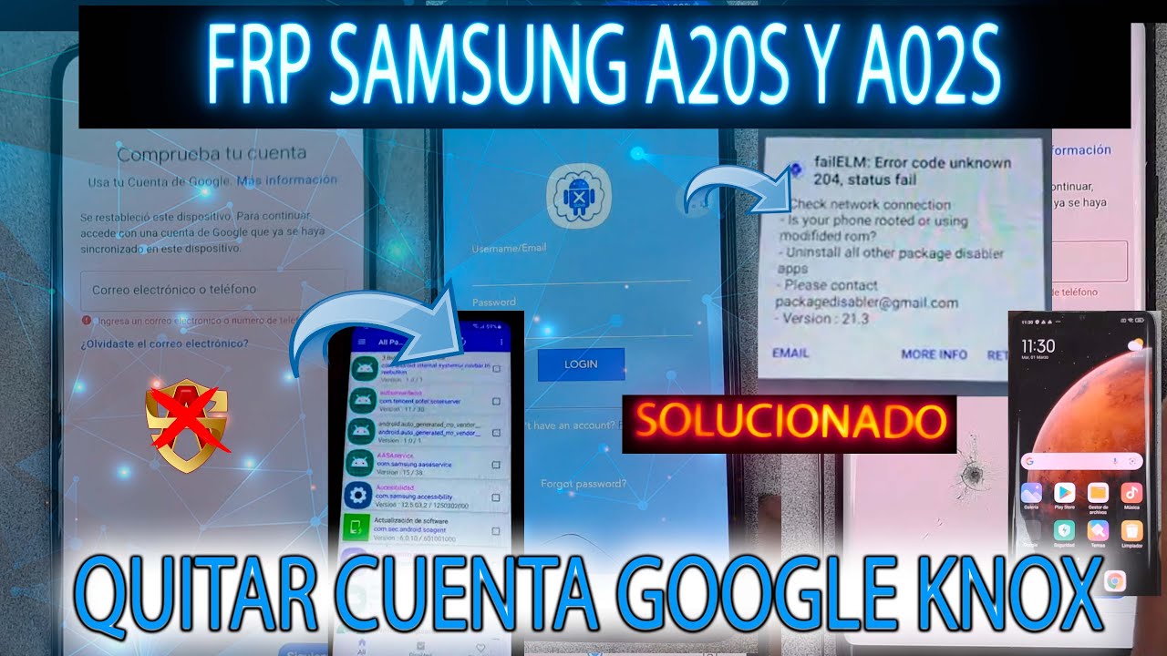 FRP SAMSUNG A02S AND A20S BIT 3 WITHOUT KNOX REMOVE ACCOUNT FRP SAMSUNG A02S AND A20S BIT 3 WITHOUT KNOX REMOVE ACCOUNT