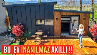 Lüks, Yüksek Kaliteli Akıllı Küçük Ev Turu - Tiny House Türkiye