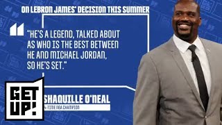 Shaquille O'Neal: LeBron James shouldn't chase NBA championships anymore | Get Up! | ESPN Shaquille O'Neal: LeBron James shouldn't chase NBA championships anymore | Get Up! | ESPN