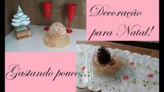 Diy Decoração De Natal - Bianca Alves