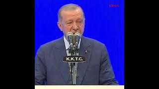 Erdoğan'dan uluslararası topluma KKTC çağrısı: İki devletin birlikte yaşama idea