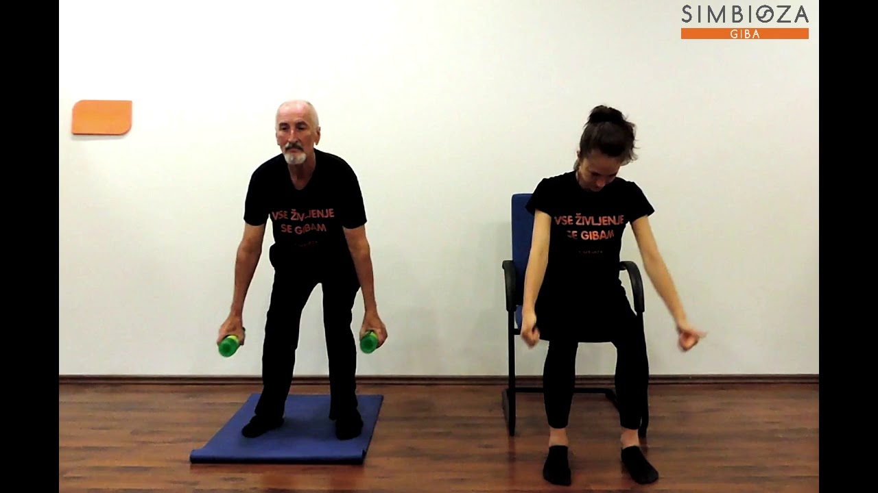 Simbioza Giba: Vaji - polčep z dvigom & dvig rok