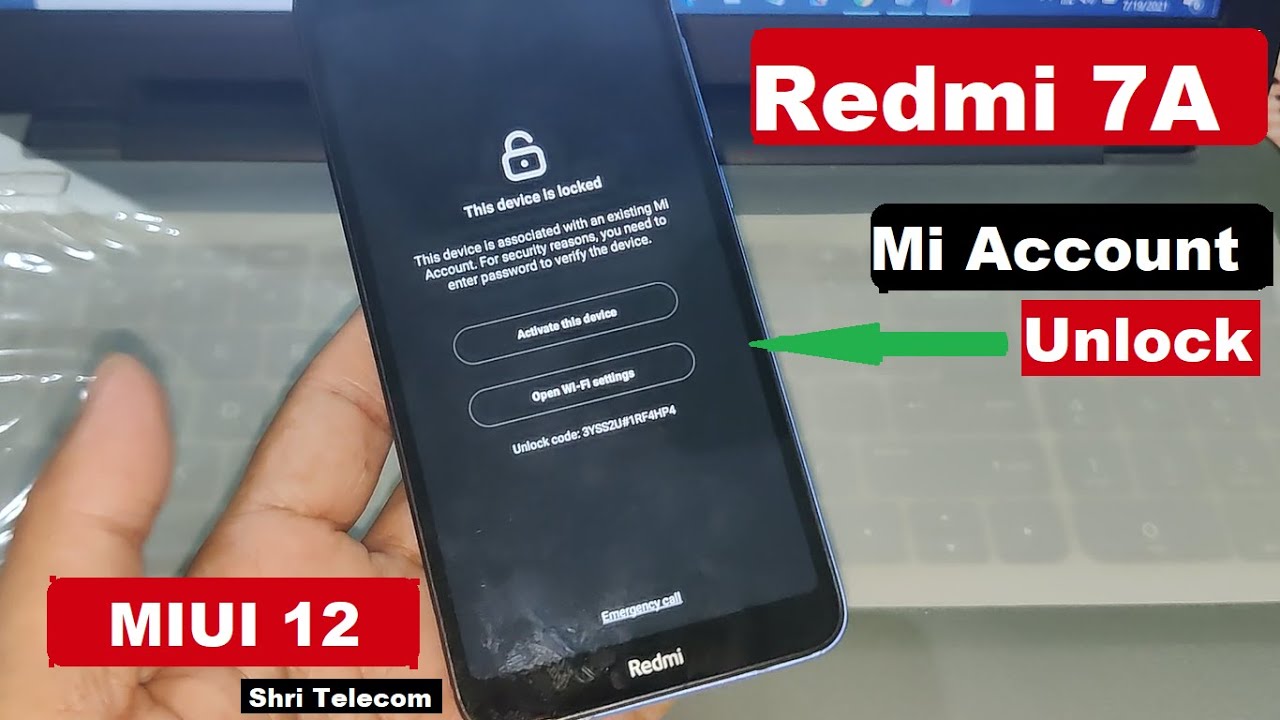 Redmi 7A MI Account Permanent Remove By UMT 2021 Shri Redmi 7A MI Account Permanent Remove By UMT 2021 Shri