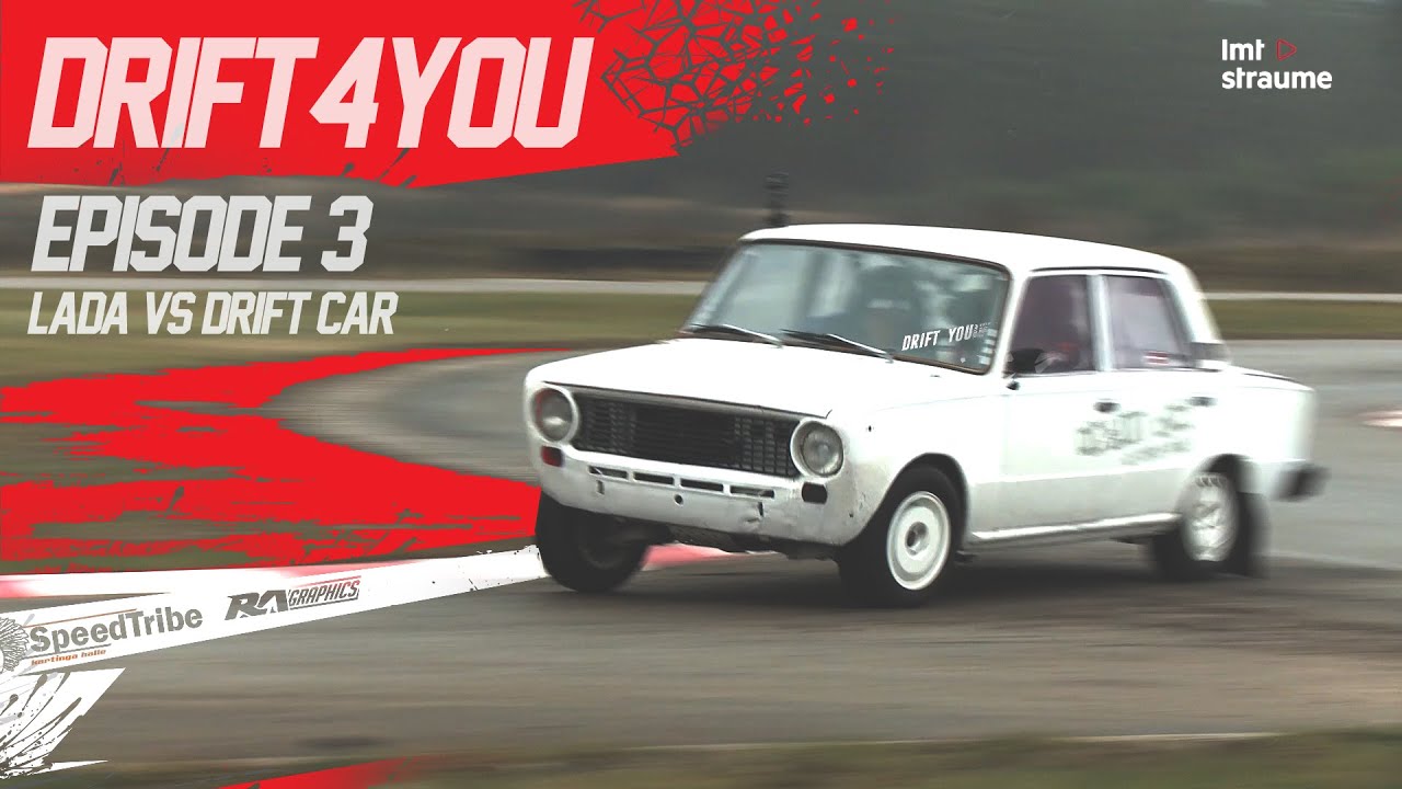 LADA Vs Drift Car Gymkhana
