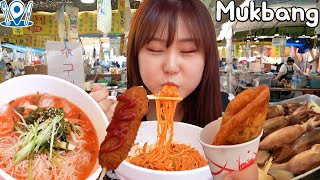 Açık Hava Mukbang Ve Korenin En Büyüğü Moran Geleneksel Beş Günlük Pazarında Alışveriş.
