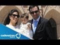 Lili Brillanti y Luz Elena González bautizan a sus hijos - Lili Brillanti baptize their children