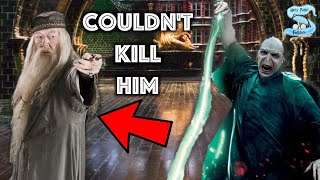 Why Voldemort Couldn't Kill Dumbledore In The Ministry