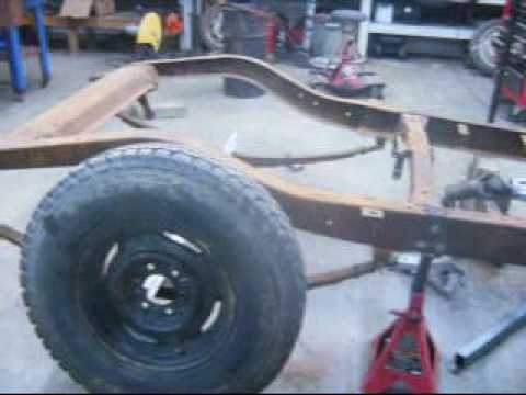 1932 chevy rat rod truck 40 front axle hung