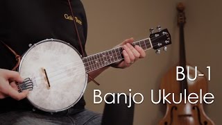 Left-Handed Concert-Scale Banjo Ukulele-Satin Finish-No Style