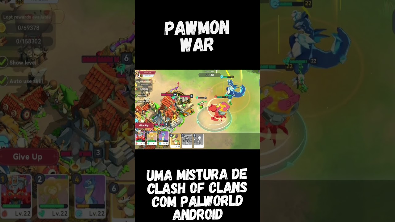 PAWMON WAR – A mix of Clash of Clans and Palworld PAWMON WAR – A mix of Clash of Clans and Palworld