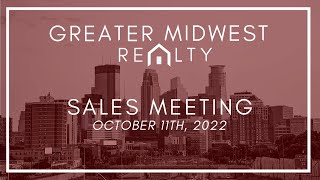 Sales Meeting October 11th 2022