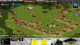 AoE 22 Random BiBi, Dương Còi vs ChipBoy Mạnh Hào Ngày 9-9-2018
