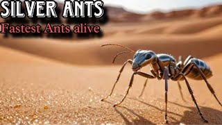 Silver Ants Of Desert Fastest Alive Ants On Earth Insects Doentary